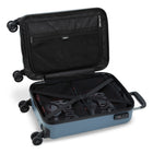 Roots - Chalet 19 po Valise de cabine rigide - Bleu Brumeux-Comprend deux cubes d'emballage pour un rangement organisé