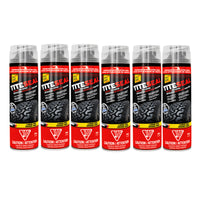 Gunk - Scellant de crevaison d me'urgence format géant SOS Tite Seal 694 g - Paquet de 6-Peut gonfler des pneus jusqu'à 20 po (camions et VUS)