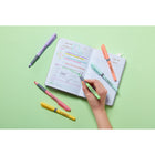 BIC − Surligneurs Brite Liner Grip, paquet de 6-6