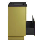 Modway - Quantum 36" Vanette de salle de bain - Or noir-8