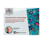 Oscardo - Carnet à couverture rigide avec motif artistique autochtone Grand River Harmony de Cody Houle-Journal d’art autochtone produit de manière éthique, avec des redevances versées à l’artiste ou à sa succession pour chaque achat, soutenant les créateurs autochtones ainsi que la transmission des récits culturels à travers des produits d’art fonctionnels