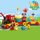 LEGO - DUPLO Disney Le train d’anniversaire de Mickey et Minnie-À partir de 2 ans. Ce cadeau exceptionnel fera de l'anniversaire d’un tout-petit un événement mémorable