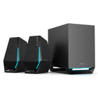 Hecate by Edifier - G1500 Max Système d'enceintes multimédia Bluetooth avec effets lumineux RGB et caisson de basses - Noir-Jeu, musique et film : trois modes sonores pour différents besoins