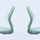 Chaise de Bureau pour Adolescent Homy Casa – Turquoise-Poids net : 10,58 lb