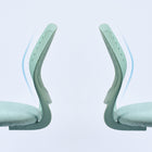 Chaise de Bureau pour Adolescent Homy Casa – Turquoise-Poids net : 10,58 lb