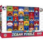 Masterpieces Puzzle Company - Mascottes de MLB casse-tête de 100 pièces-Age: 6+