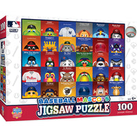 Masterpieces Puzzle Company - Mascottes de MLB casse-tête de 100 pièces-Age: 6+