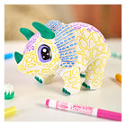 Crayola - Figurine géante Scribble Scrubbie - Dinosaure-SÉCURITAIRE ET NON TOXIQUE : Idéal pour les enfants de 3 ans et plus, ce qui en fait un cadeau d'anniversaire ou des fêtes parfait pour les garçons et les filles