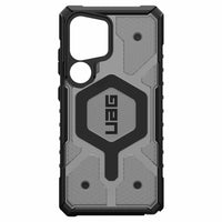 UAG - Pathfinder Clear Rugged Case avec aimant pour Samsung Galaxy S25 Ultra - Ash-Module magnétique intégré