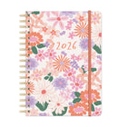 Orange Circle Studio - 2026 Agenda à trois onglets - 9,6 po x 7 po - Jardin Secret-Doté de trois feuillets intercalaires avec des pochettes intérieures