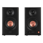 Edifier - Enceintes de studio MR3 certifiées audio Hi-Res, avec entrées de connexion multiples et puissance RMS de 36 W – Noir-Puissance sonore élevée – Profitez d’une sortie RMS de 18 W × 2 avec un niveau SPL maximal de 92,5 dB, renforcée par des haut-parleurs médium-grave de 3,5 po et des tweeters de 1 po pour un son riche et complet
