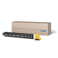 Premium Tone - Kyocera TK-8802Y Cartouche de toner alternative - Rendement Standard - Jaune-Couleur: Jaune