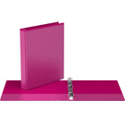 Davis Group Super offre Easyview, Reliure View à anneaux ronds 1  po, personnalisable, paquet de 6 - Rose-1 po