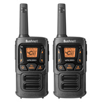 Bushnell Adventure - Radio bidirectionnelle 40 KM FRS 1,0 Watt - Paquet de 2-40 canaux, 121 codes de confidentialité Puissance