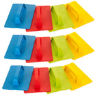 Miniland - MLE29031-3 Truelles de maçon - 4 par paquet - Paquet de 3-Disponible en 4 couleurs vives : jaune, rouge, bleu et vert.