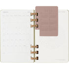 Moleskine - 2025 Agenda à spirales à grande couverture rigide - 5" x 8.25" - Kiwi-Listes De Tâches Perforées