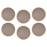 Maxwell & Williams - Accents de Table Napperon Ronde - 38 cm - Gris Naturel - Paquet de 6-Essuyer avec un chiffon humide