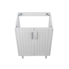 Modway - Augusta 24" Armoire de toilette de salle de bain (lavabo non inclus) - Blanc-7