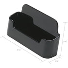 Deflecto - Porte-cartes d’affaires simple Sustainable Office  - noir-Peut contenir environ 50 cartes