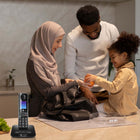 Motorola - Téléphone sans fil D87 Série Bluetooth - Noir - Paquet de 2-Durée de vie de la batterie : 21 heures de conversation, 240 heures de veille
