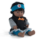 Miniland - Poupée bébé de 15 pouces fille hispanique-Poupée anatomiquement correcte