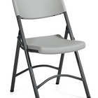 Offices to Go - Chaise pliante Lite-Lift, jeu de 4, huître-Fauteuil pliant polyvalent