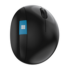Incase par Microsoft - Sculpt Souris ergonomique - Noir-L'encoche pour le pouce est conçue pour aider à maintenir une position ergonomique correcte de la main et du poignet dans le temps