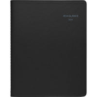 AT-A-GLANCE - Cahier de rendez-vous mensuel QuickNotes 2025 - 10 7/8 po H x 8 1/4 po l - Noir - Anglais-12 mois d'onglet : janvier 2025 à decembre 2025