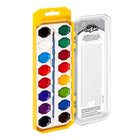 Cra-Z-Art - Aquarelles lavables avec pinceau - Paquet de 16-Le coffret aquarelle Cra-Z-Arts est lavable, ce qui facilite le nettoyage, il suffit d'ajouter de l'eau et les peintures sont prêtes pour votre prochaine séance créative. Le pinceau inclus se range facilement dans le plateau