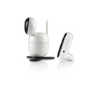 Motorola - Moniteur bébé PIP1610 Connect Wi-Fi HD motorisé - Blanc-Berceuses - Aidez votre tout-petit à s’endormir avec des berceuses préchargées