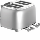 Salton - grille pain numériques NuRetro 4 tranches - argent métallisé-Créez une cuisine parfaitement coordonnée avec les autres appareils de la gamme nuretro de salton!