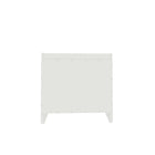 Manhattan Comfort - Table de nuit Coney 19,68" style mid-century moderne - Blanc-10