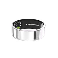 Ultrahuman - Ring Air - Taille 05 - Argent spatial-La bague Ultrahuman mesure une large gamme de paramètres, notamment le sommeil, l'activité, le stress, la santé cardiaque, le mouvement, les entraînements et la récupération. Restez au sommet de vos objectifs de santé et de forme physique grâce à des analyses détaillées pour optimiser votre performance et votre bien-être.