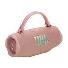 JBL - Charge 6 Enceinte Bluetooth portable - Rose-Sangle-poignée robuste, batterie portable intégrée