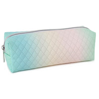 Fashion Stationery - Étui à crayons matelassé ombré - Pastel/Multicolore-Pour le rangement des crayons, des stylos et des petits accessoires
