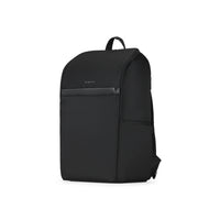 Bugatti - Sac à dos 15.6po de la Collection Affaire Essential  - Noir -Fait de polyester avec bandes de cuir végétaliens