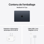 Apple - MacBook Air 13 po - M5 - 10 coeurs - 1 To SSD - Mémoire unifiée 16 Go - Minuit-9