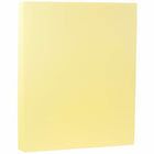 Jam Paper - Mat 28 lb Papier, 8,5 po l x 11 po H, Light Yellow, 50 feuilles/paquet-Idéal pour les bulletins d'information, les brochures, les invitations, les annonces, les dépliants, les formulaires et plus encore