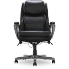 Serta® - Fauteuil de direction SmartLayers™ Arlington Air™, noir-Des coussins profonds, la zone lombaire anatomique et les couches intelligentes brevetées offrent un confort exceptionnel