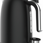 Salton - bouilloire numérique NuRetro 1,7 l - noir minuit- S’arrête automatiquement à 100 °C/212 °F et dès que le réservoir est vide pour une sécurité accrue et une plus grande tranquillité d’esprit.