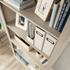 Sauder - Bibliothèque Arch à 5 étagères - Châtaignier crayeux-étagères réglables: trois étagères réglables pour des options de rangement flexibles. Chaque étagère réglable a une capacité de poids maximale de 25 lb