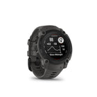 Garmin - Montre connectée Instinct E - 40 mm - Noir avec bracelet anthracite-Applications sportives intégrées - Suivez vos activités, notamment la marche, la course, le vélo, la randonnée, l'entraînement en force et bien plus encore. Garmin Coach, création d'entraînements, entraînements HIIT, VO2 max, acclimatation à l'altitude et à la chaleur, et bien plus encore.