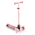 Yvolution - Yglider Kiwi Trottinette - Rose-La Glider Kiwi est une nouvelle trottinette élégante au design incurvé, dotée d'un guidon ergonomique, d'un plateau extra-large et d'un frein arrière. Incroyablement légère, elle permet à vous et à vos enfants de la transporter sans effort.