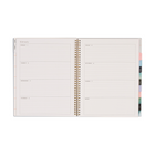 Organized - Planificateur 2027 daté grand format 12 mois à double spirale - 11,50 po x 10,25 po - Shadow Blooms - Anglais-6