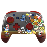 Turtle Beach - Manette de gaming RGB sans fil Rematch - Koopa Troop pour Nintendo Switch 2-Les quatre modes d'éclairage RGB donnent vie aux designs Super Mario uniques