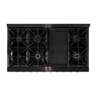 Kucht - 48 po Série KXD Cuisinière double énergie Gaz naturel - Gemstone-Égalant la puissance des cuisines professionnelles, ce modèle haut de gamme comprend deux fours séparés : un four de convection de 30 po avec deux éléments de cuisson de 3000 W (base) et 850 W (haut), un gril de 3500 W (haut), et un four de 18 po muni d’un élément de cuisson de 2500 W (base) — assez d’espace pour préparer un véritable festin, avec de la place en surplus