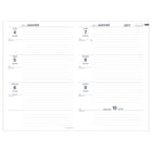 Quo Vadis - Texthebdo Agenda Scolaire Semainier - Août à Juillet - 16 cm l x 24 cm H - Club Couleurs Assorties - Français-Fascicule amovible