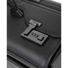 Bugatti - Valise d'affaires sur roulettes - Noir (BZCW456110-BK)-Poche frontale avec diviseur