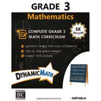 Dynamic Math - Saskatchewan 3e année-Couvre le programme de mathématiques de 3e année de la Saskatchewan