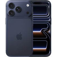 Apple - iPhone 17 Pro - 512 Go - Bleu profond - Bell et Virgin Plus-DESIGN MONOBLOC. PUISSANCE EXCEPTIONNELLE. - Boîtier monobloc en aluminium forgé à chaud, pour une puissance inégalée sur iPhone